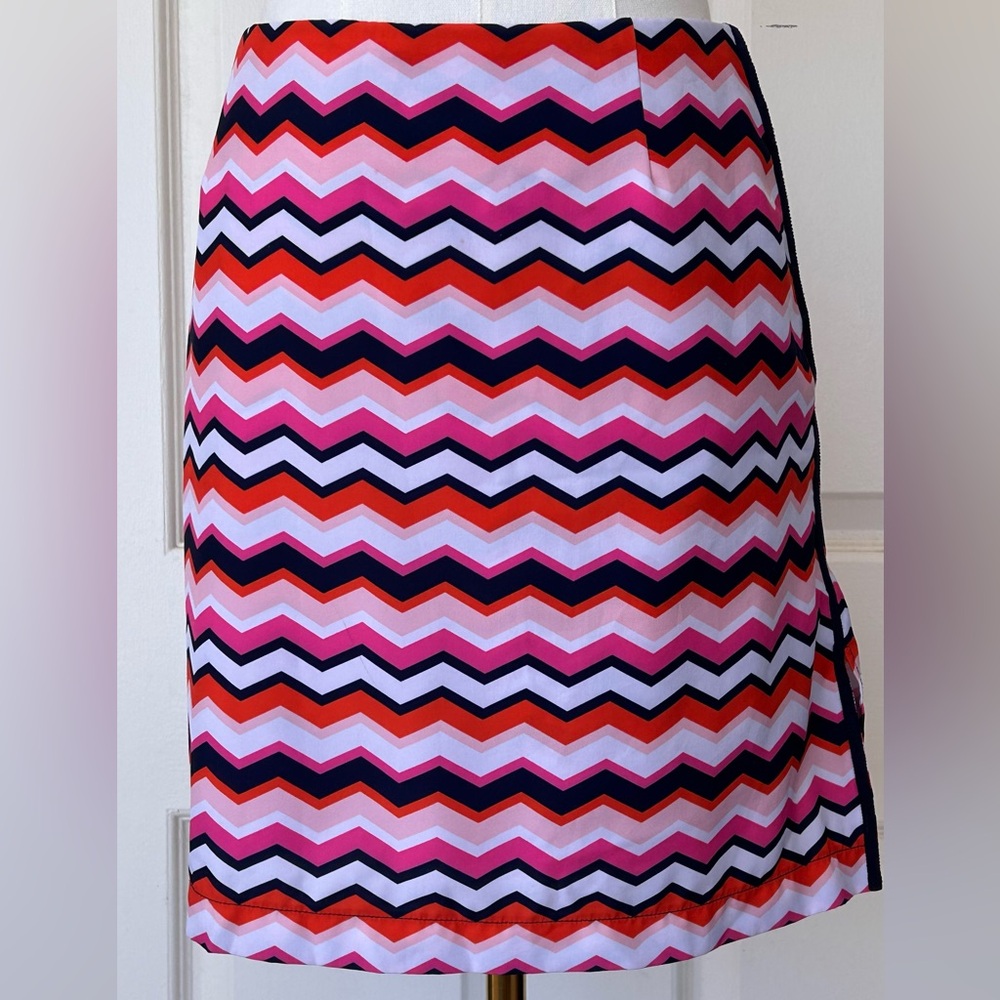 Golftiniโ Brand Womenโs Golf Skorts Chevron Size 8